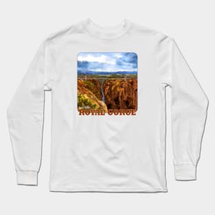 The Royal Gorge, Colorado Long Sleeve T-Shirt